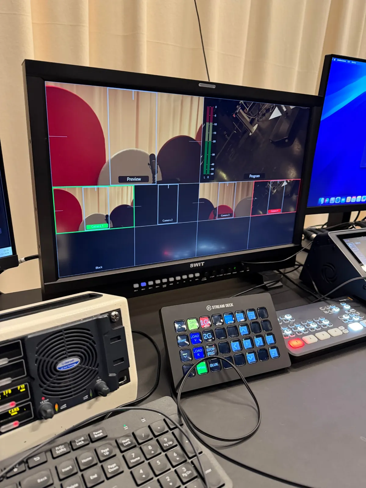 Multiview med preview og program