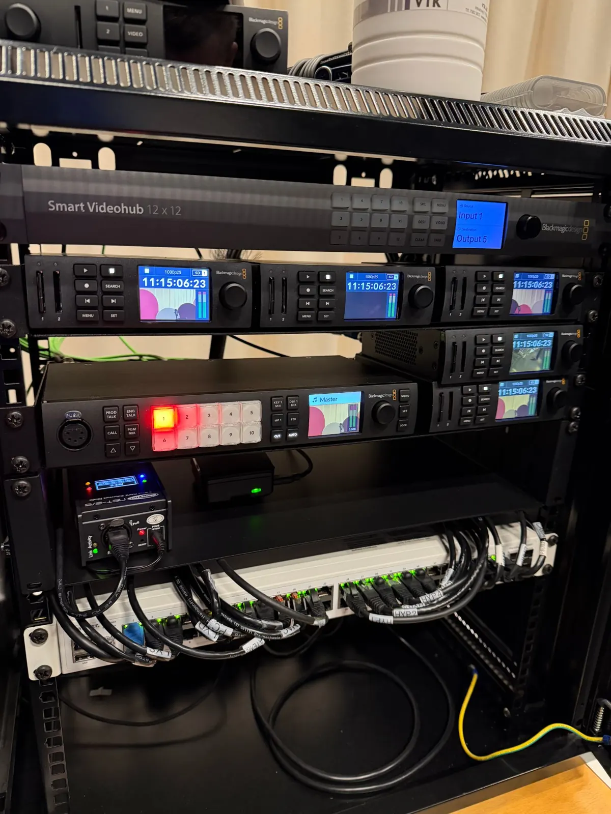 Racket: videorouter, recordere, billedmixer og netværk